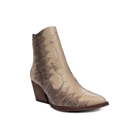 Free People x  Golo Opal Western Snakeprint Ankle Boots $275 Sz 36 - Picture 10 of 13
